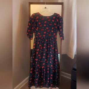 Loft- floral dress size 2